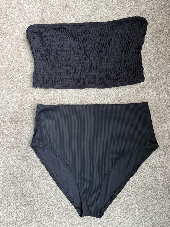 Old Navy Other - Black High-Waist Bandeau Bikini size large